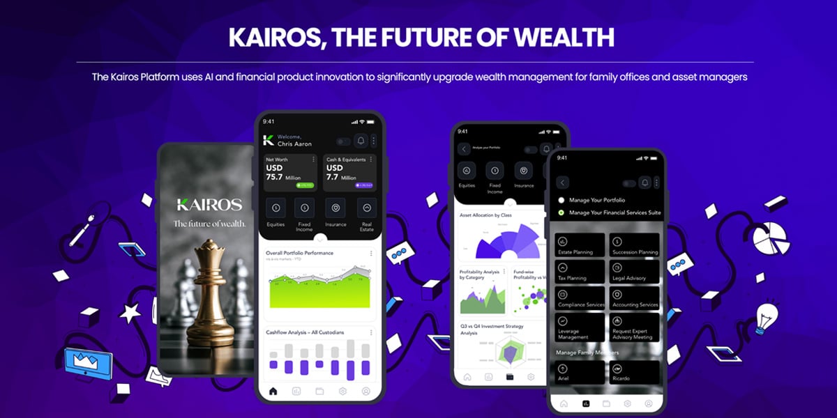 Kairoswealth's AI-Driven Wealth Platform Attracts a US$ 25 Million Nod from Mount Row Partners