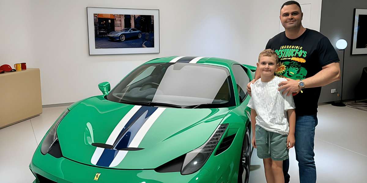 Lecha Khouri Unveils The Green Frog: A Ferrari 458 Speciale