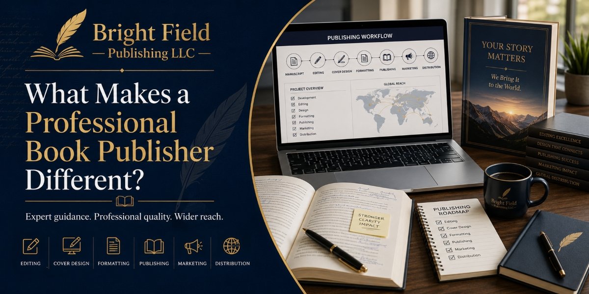 Bright Field Publishing LLC: What Makes a Professional Book Publisher Different?