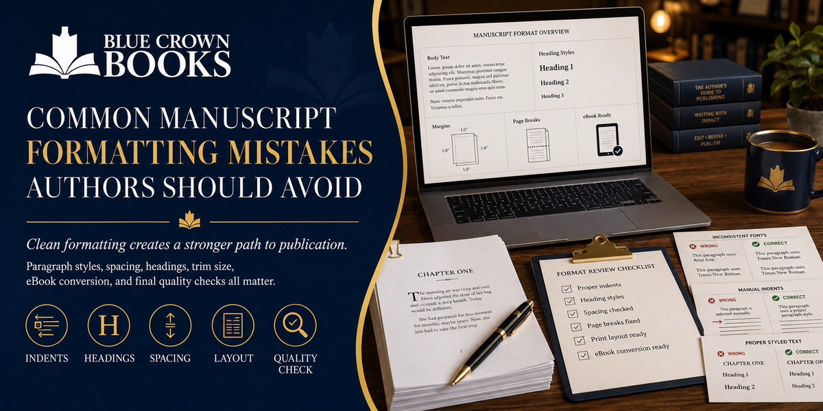 Common Manuscript Formatting Mistakes Authors Should Avoid