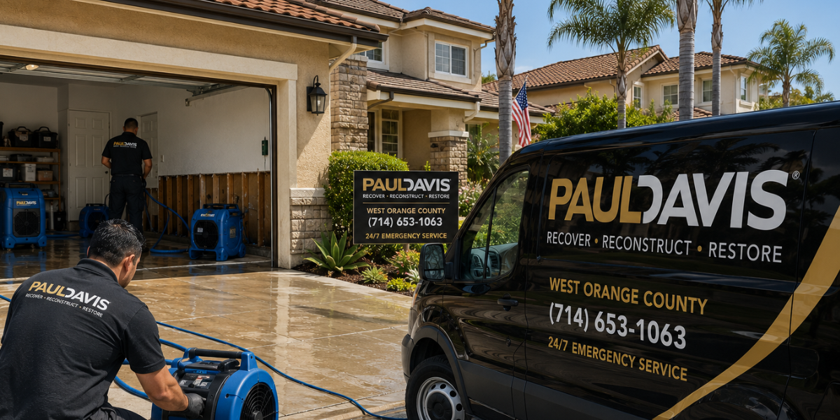 Paul Davis Restoration of West Orange County Provides 24/7 Water, Fire and Mold Damage Restoration in Huntington Beach, Cypress and Westminster