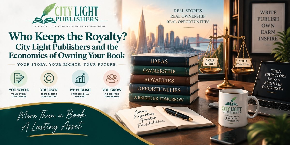 City Light Publishers Explains the Value of Book Ownership and Author Royalties