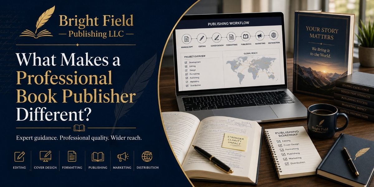 Bright Field Publishing LLC: What Makes a Professional Book Publisher Different?